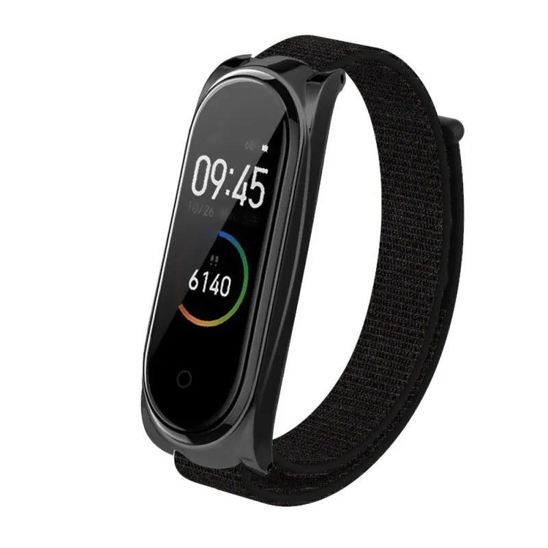 

Watchband Strap For Xiaomi Mi Band 3/ 4 Smartwatch Replacement Metal Strap Watch Accessories