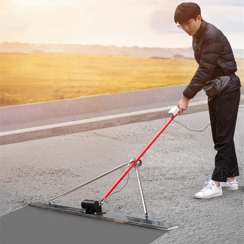 ElectricConcretePolisherConcreteLevelingRulerVibrationFinishingLargeTrowelConcrete