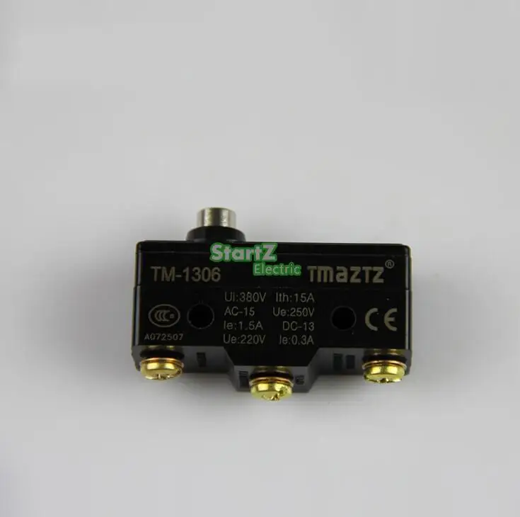 

10Pcs 15A 250VAC mini Micro Switch micro switch zippy micro switch TM VM 1306 Z-15GD-B