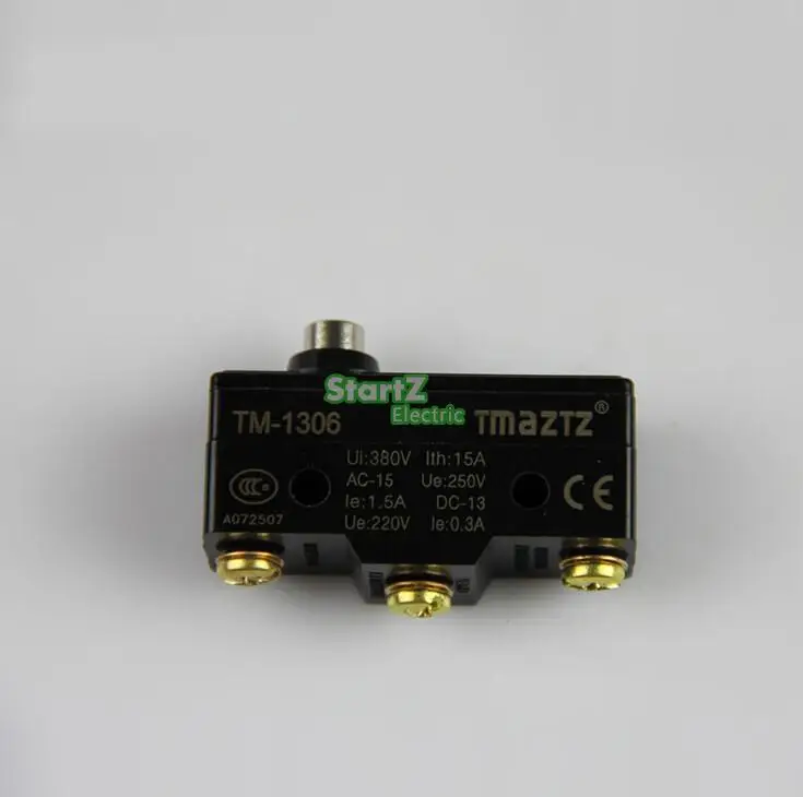 10 шт. 15A 250VAC мини микропереключатель omron zippy Микропереключатель TM VM 1306 Z-15GD-B |
