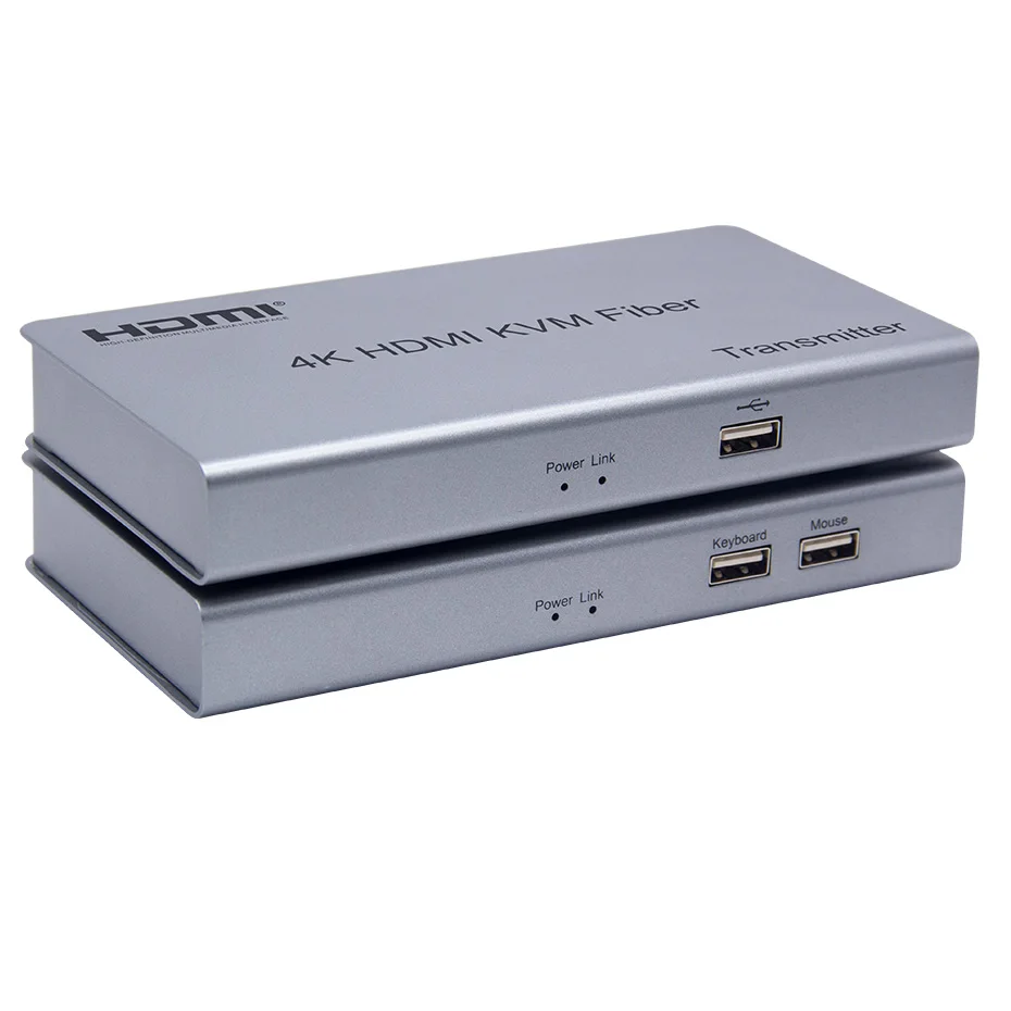 4K HDMI волоконно-оптический удлинитель USB HDMI KVM удлинитель до 10 м 4 к X 2 к/30 Гц HDMI HDCP 1,4 для ПК ноутбука PS4 UHD tv