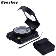 Профессиональная Водонепроницаемая светодиодная лампа, измерительный компас, походный, для кемпинга, для выживания, компас, Военный компас