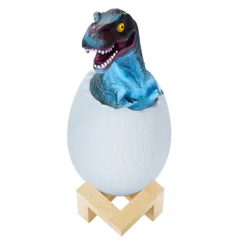 

Creative 3D Dinosaur Night Light 16 Color Touch Remote Control Color Changing USB Charge 300mAh Bedroom Cartoon Light