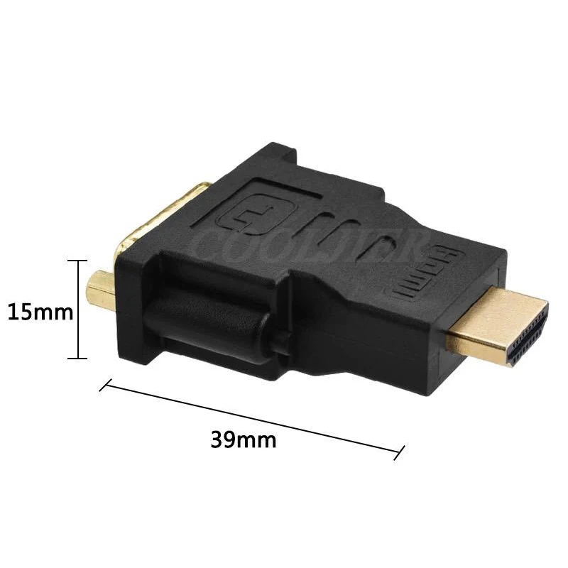 DVI 24 1 мужчина к HDMI конвертер 1080P с покрытием штекер к женскому HDMI дви кабель конвертер для HDTV проектор монитор