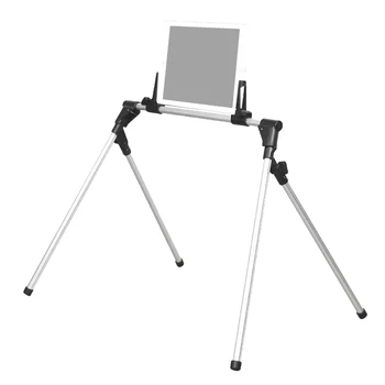 

301S Universal Mobile Phone Tablet Computer Stand, Aluminum Alloy Foldable Lazy Headboard Floor Multi-Function Stand