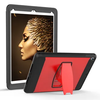 

Armor Case For Apple ipad 9.7 inch 2018 Heavy Duty Hard Stand Full-body Cover Built-in Screen Protector & Kickstand Shockproof