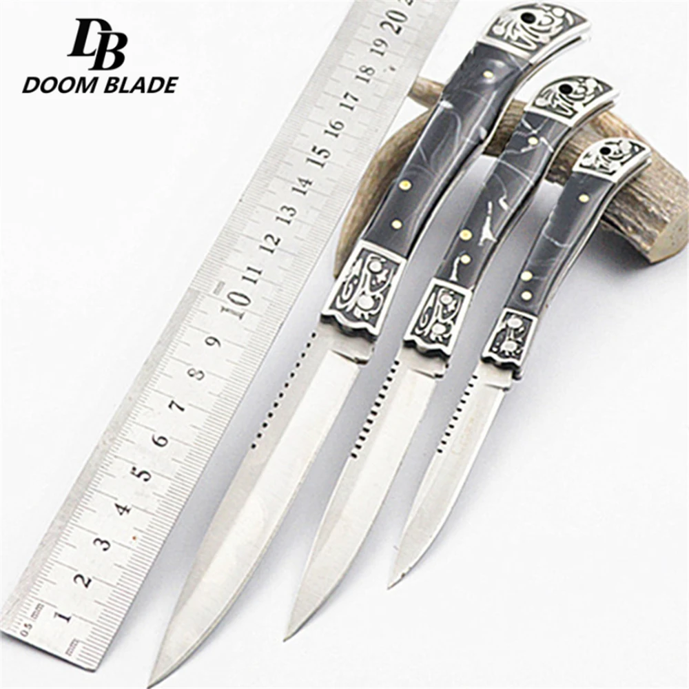 

5cr13 Tactical Knife Folding Survival Hunting Knife Hiking Camping Knives with Outdoor Rescue EDC Multi Tool Hunting Karambit