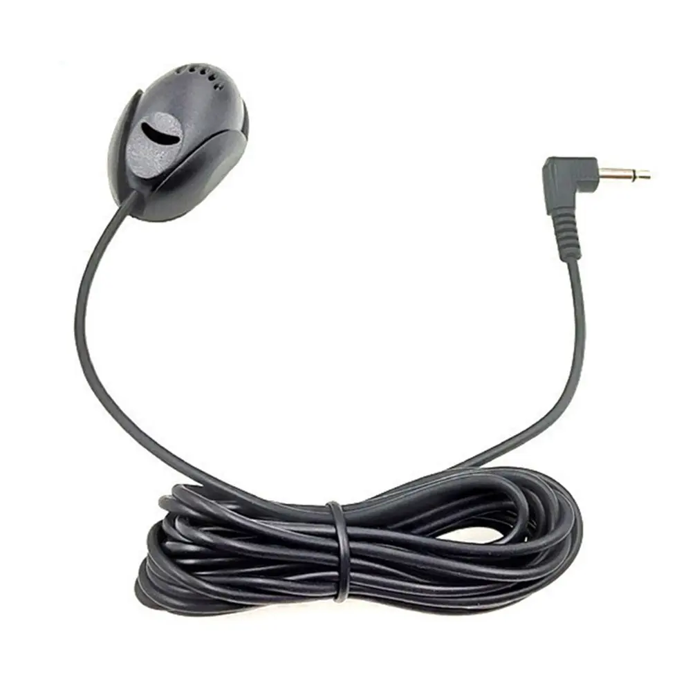 Mini 3.5mm Wired Paste Type External Microphone Car Audio Mic For laptop DVD Radio Stereo Player Meeting Speaker hot sale