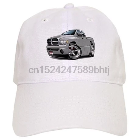 DODGE ram Серебряная бейсболка с двойной кабиной хип-хоп