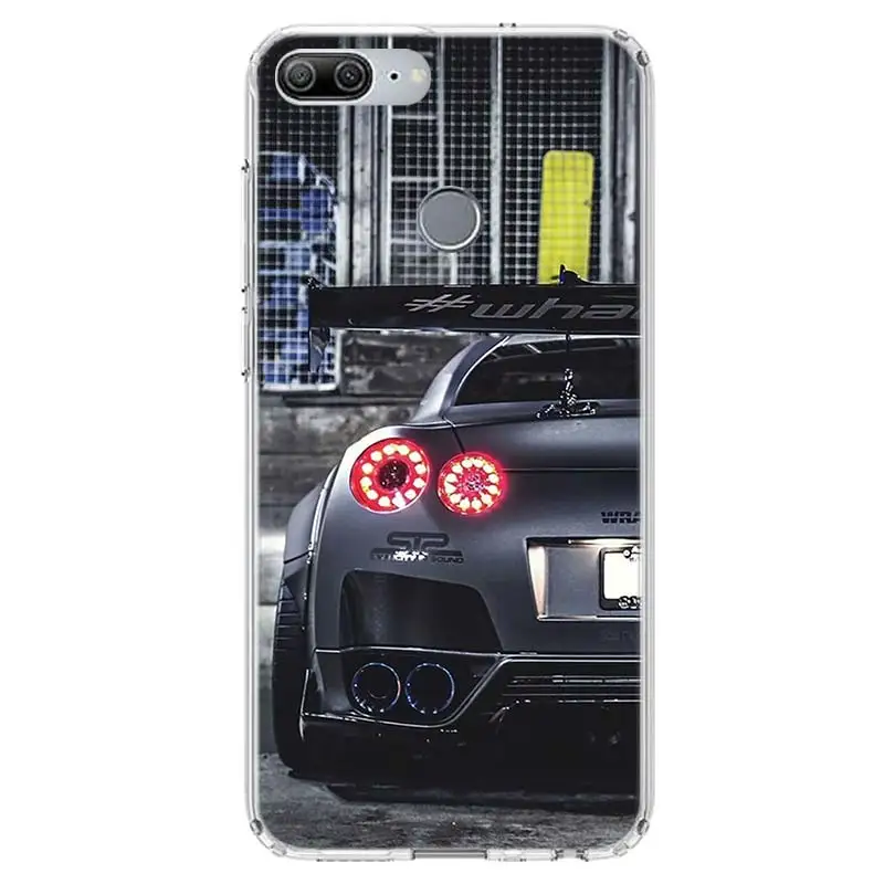 GTR автомобиль классный чехол для телефона для huawei Y9 Y5 Y6 Y7 Honor 8X 8A 8S 7A фотоаппаратов моментальной печати 7S 9 10 Lite 8A 10i 20S Coque чехол s