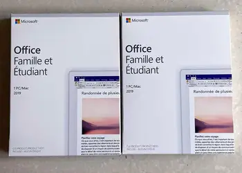 

French Microsoft Office Home & Student 2019 License For Retail Boxed License Product Key Card 1PC Download Online