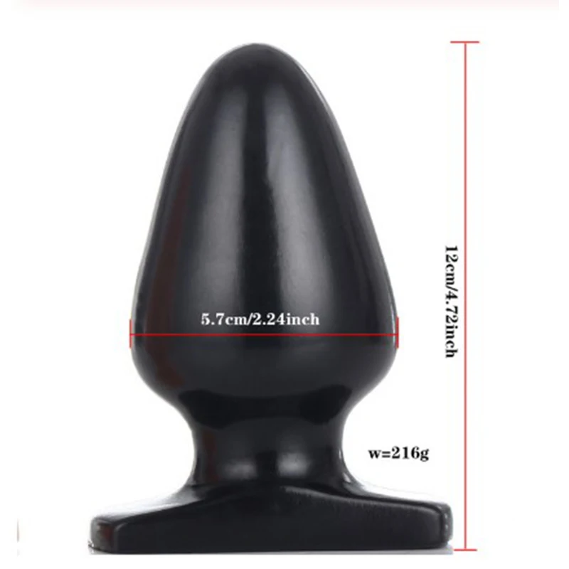 Size Dildo Super Butt Soft Silicone Anal l Massaggio alla prostata Espansore dell'ano Giocattoli del sesso anale Nessun vibratore_voghion.com