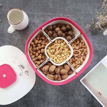 

Necessary Household Admission Supplies Dropshipping Snack Box Candy Tray Food Storage Box Dried Fruit Organizer