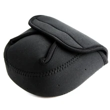 Открытый Чехол черный долбежная рыболовная Катушка Сумка Троллинг спиннинг износостойкий портативный для хранения Спортивный Регулируемый защитный чехол