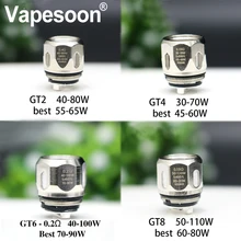50 шт. Замена NRG GT Cores катушка головка для Swag/Switcher/набор vaporesso Revenger гидропульт NRG Танк нагревательная катушка