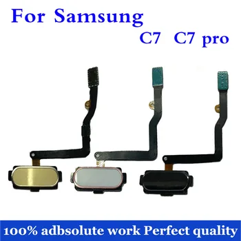 

10piece/lot Replacement Home Button Fingerprint Flex for Samsung Galaxy C7 C7 pro