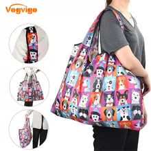 Special Offers VOGVIGO Printed Folded Shopping Bags Large Capacity Waterproof Handbags Tote Bag Grocery Bag Reusable Shopping Bag Dropshipping Special Offers VOGVIGO Printed Folded Shopping Bags Large Capacity Waterproof Handbags Tote Bag Grocery Bag Reusable Shopping Bag Dropshipping