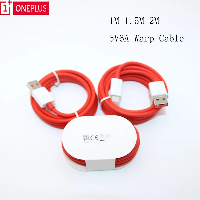 Кабель oneplus 1 M/1,5 M/2 M/3m One plus Dash 6A USB 3,1 type C для быстрой зарядки Onplus 7 Pro 6 6t 5t 3t