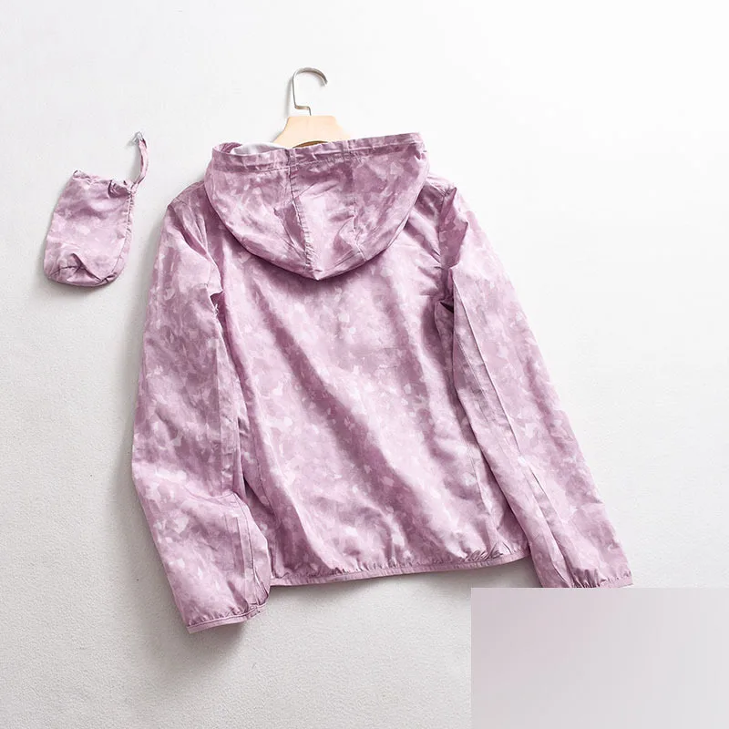 

Tc31 Loose And Comfortable 2019 Spring And Summer New Products Sun-resistant Thin Coat Portable Hooded Sun-resistant Clothes Fem