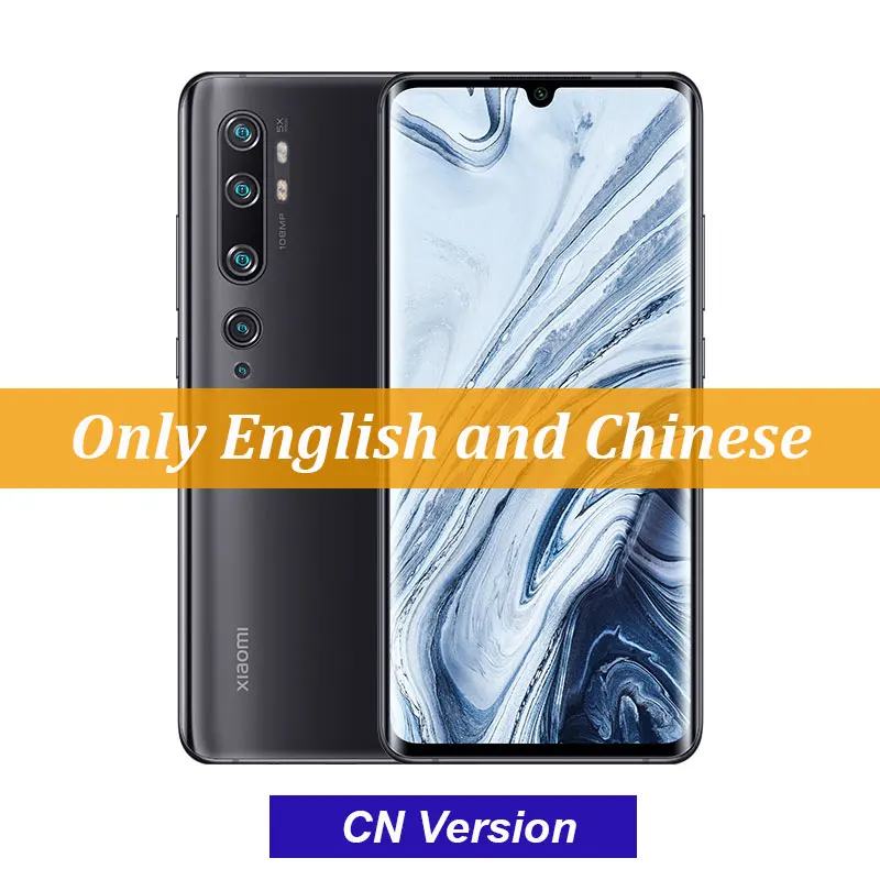 CN Version Black Новая глобальная ПЗУ Xiaomi Mi CC9 Pro 8 Гб 256 ГБ Snapdragon 730G смартфон 108MP Penta 5 камер 6,4" AMOLED экран 5260 мАч батарея - Цвет: CN Version Black