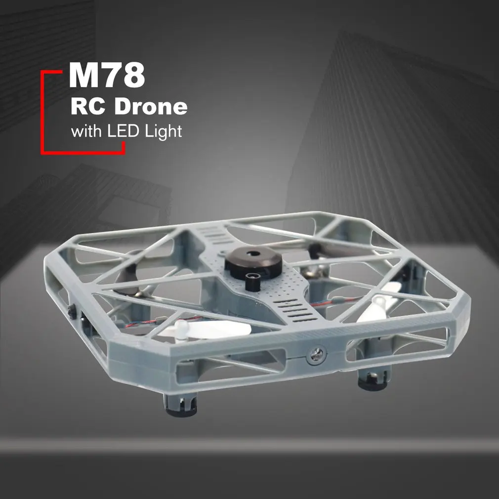Skytech M78 пятиполосный индукционный пульт дистанционного управления четырехосный Дрон 4CH RC складной Дрон удержание высоты RC вертолет с светодиодный светильник