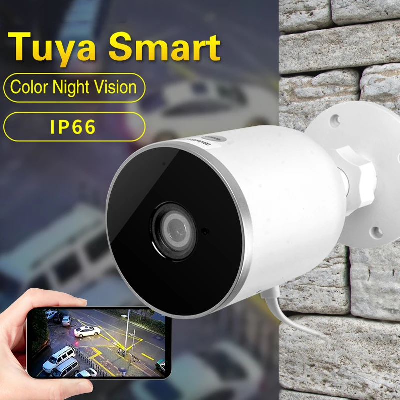 WiFi IP Camera HD 1080P Home Security Waterproof IP67 Outdoor Camera Night Vision Infrared Two Way Audio APP Tuya/Smart life