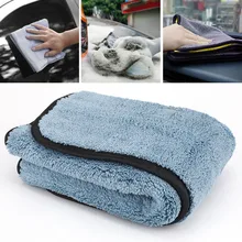 1* полотенце для мытья автомобиля супер абсорбирующее микрофибра толстое плюшевое полотенце для чистки автомобиля