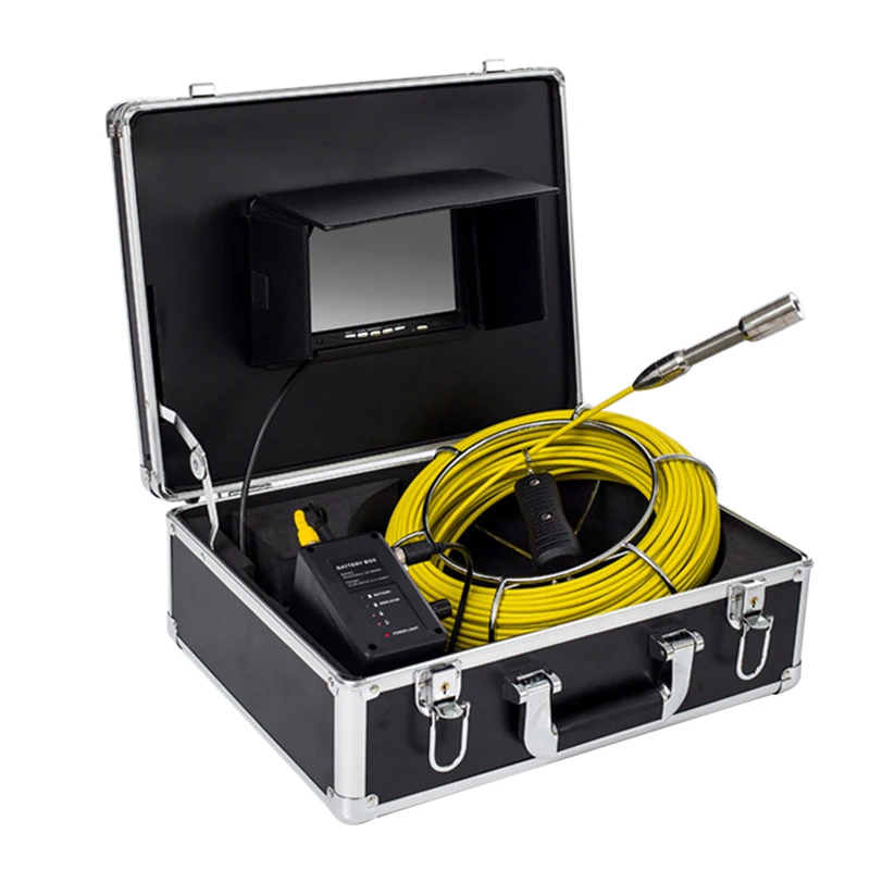 

7inch Lcd Wireless Wifi Pipe Inspection Video Camera,Drain Sewer Pipeline Industrial Endoscope Support Android/Ios