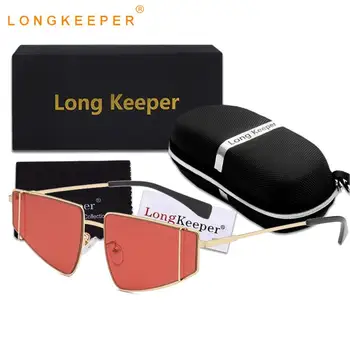 

2020 Brand Designer Cat Eye Sunglasses Women Vintage Metal Frame Red Sun Glasses Female Fashion UV400 Eyeware With Case