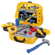Антистрессовые ролевые игры Kinderen Reparatie инструменты Spel spelgoed Koffer Simulatie Kids plastic spelgoed Набор для малышей