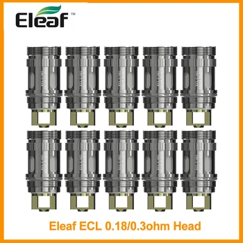 

10PCS Original Eleaf ECL 0.18ohm/0.3ohm EC2 Head For iJust S Kit/Melo 4 Atomizer Electronic Cigarette