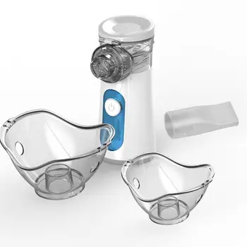

Mute Mini Handheld Portable Mesh Nebulizer Autoclean Atomizer Adult Rechargeable Child Humidifier Steaming Inhaler Hand-hel E5K8