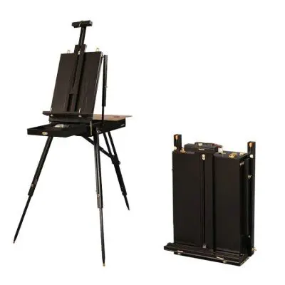 Large Portable Oil Paint Easel For Artist Wooden Easel Painting Stand  Sketch Table Drawing Easel Box - Easels - AliExpress