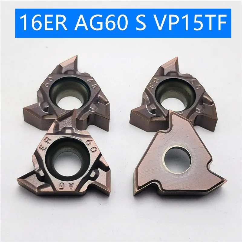 

100PCS MMT16ER AG60 S VP15TF MMT 16 ER high hardness pressing thread turning tool