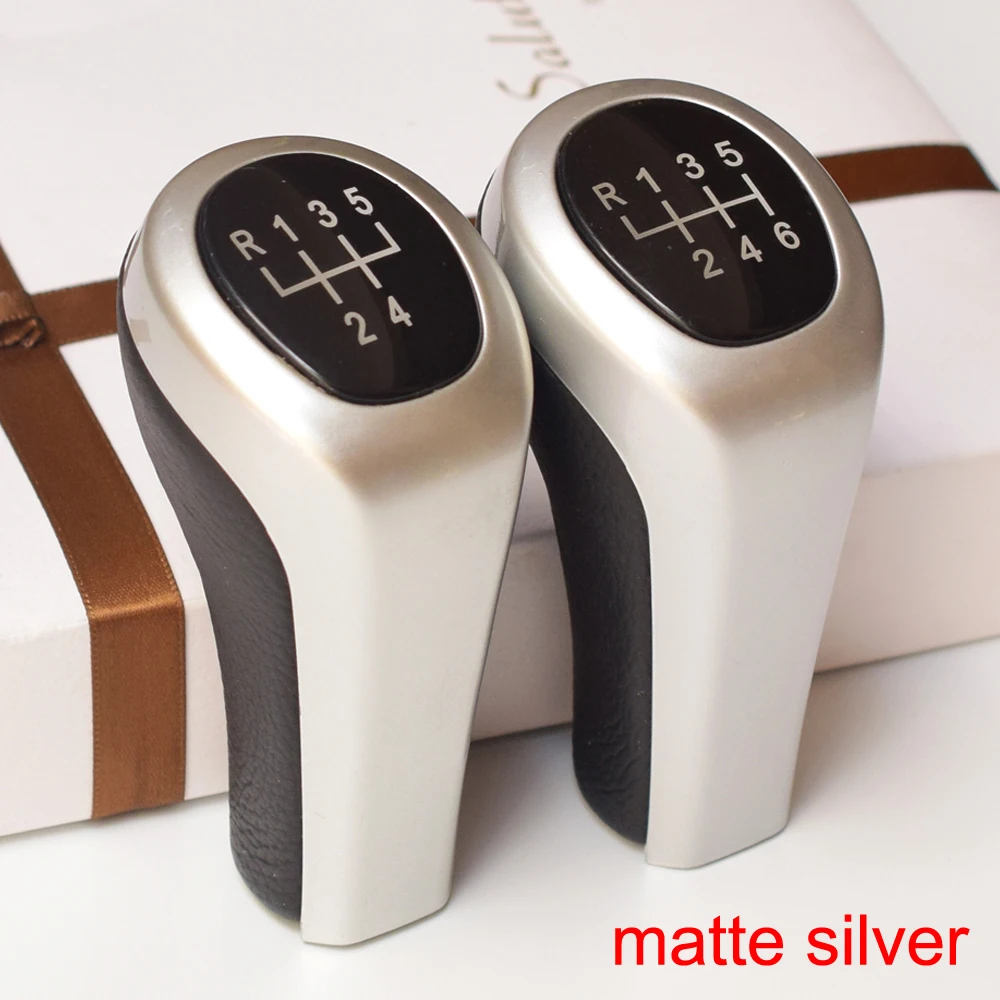 5/6 Speed Gear Shift Knob Head Stick Shifter Lever For BMW 1 3 5 6 7