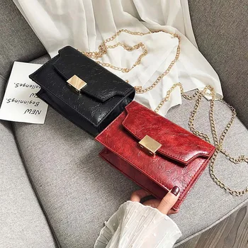 

2019 autumn and winter new fashion version retro small square bag women shoulder bag fashion simple casual wild messenger bag