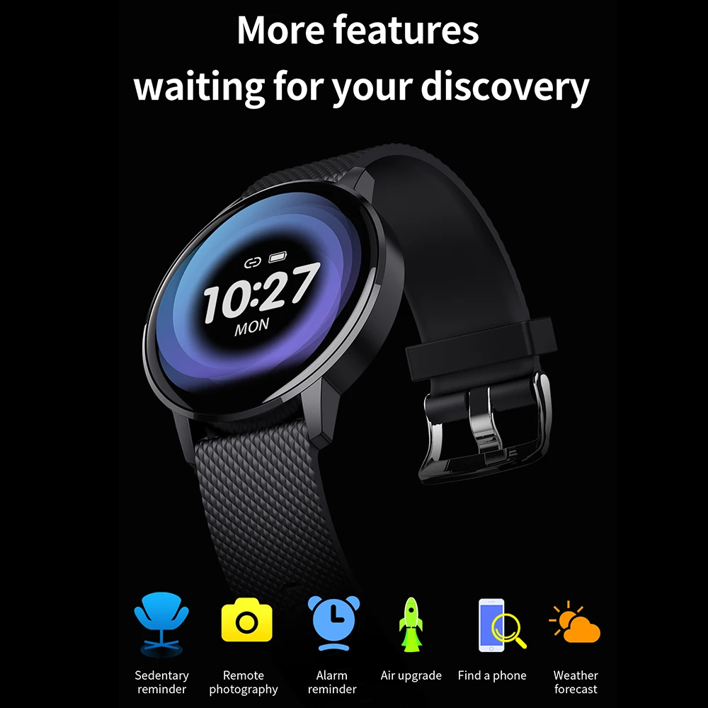 OMG T4 smart watch männer blutdruck Herz rate monitor mode sport uhr Fitness tracker für männer frauen Smartwatch PK KW18 q8