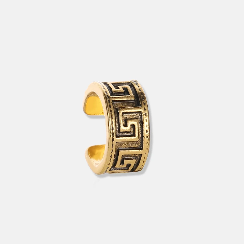 Серьги-клипсы в виде кости уха, модные серьги-клипсы в виде манжет, Индивидуальные Панк серьги-клипсы для женщин, вечерние ювелирные изделия - Окраска металла: 23