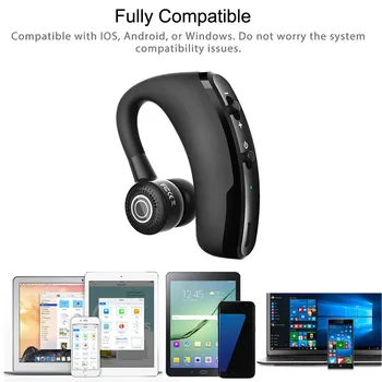 

Bluetooth Earphone V9 Wireless Bluetooth 4.0 Headset Sports Headphone Earphone Handsfree Universal Mini Headset