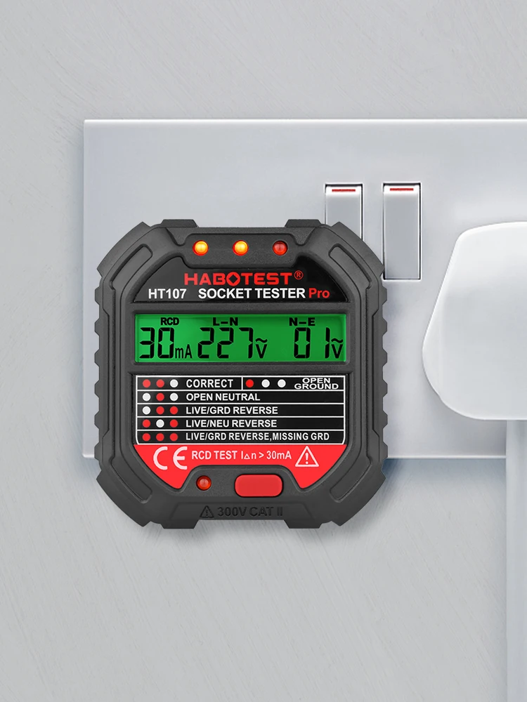 **CLEARANCE** Socket & See RCD PRO Professional RCD Tester 