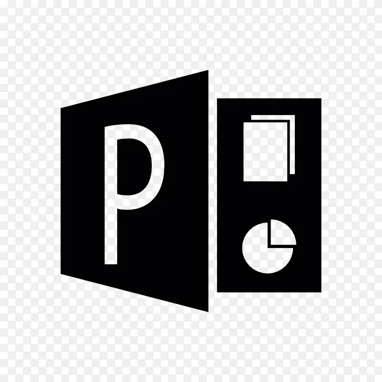 microsoft powerpoint计算机图标设计-microsoft