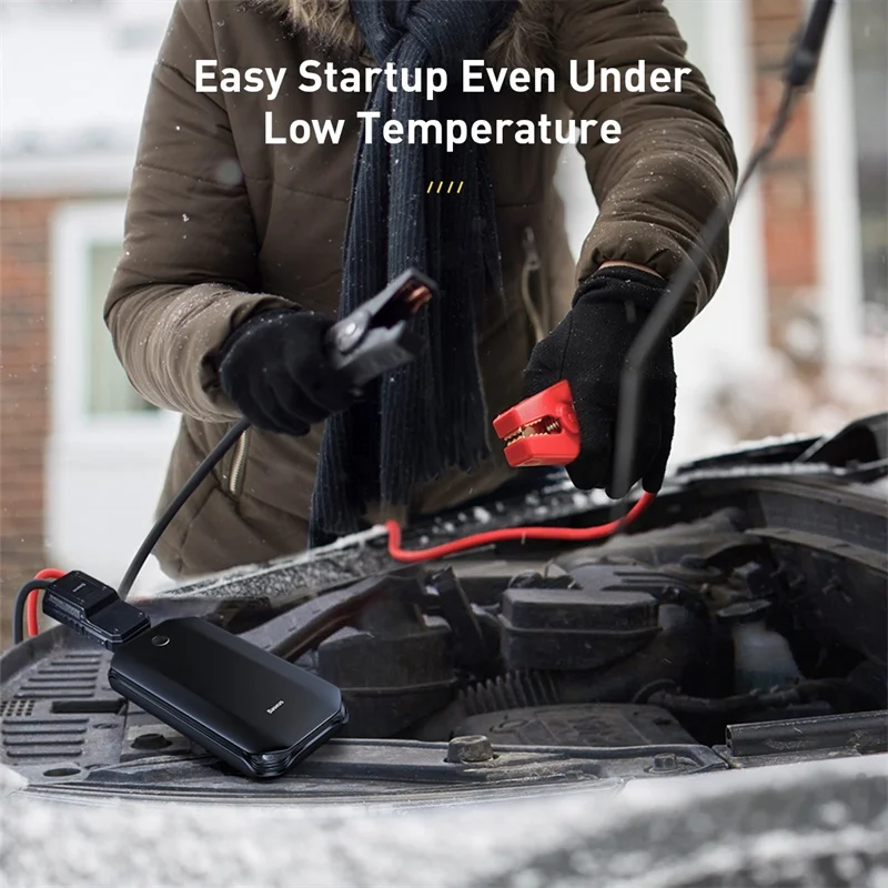 Baseus стартер для автомобиля пусковое устройство аккумулятор 800A Jumpstarter Авто Buster