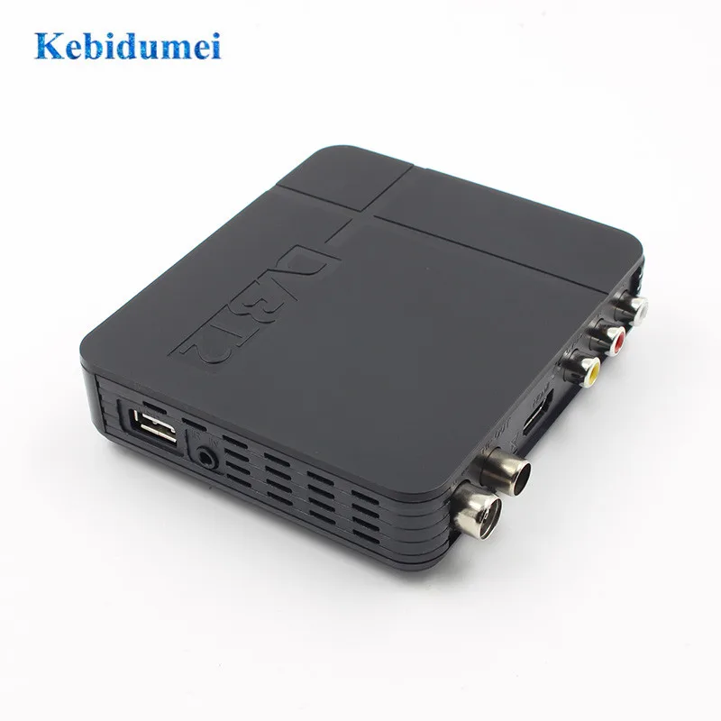 Kebidumei DVB-T2 эфирный цифровой спутниковый ТВ приемник сигнала декодер тв коробка HD 1080P PVR dvb t2 Мини телеприставка