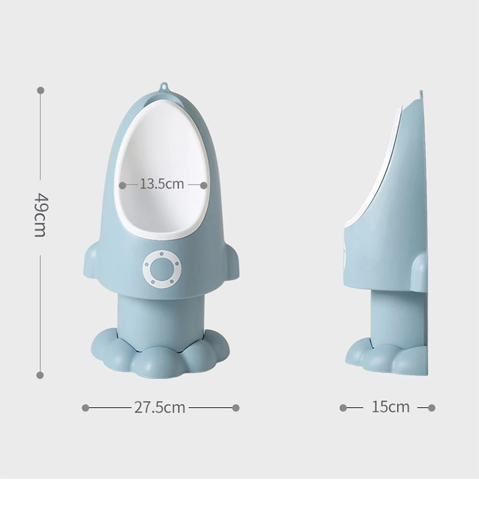 Горшок для туалета обучающий ракета для маленьких мальчиков, Детский Настенный крюк, горшок, подставка, вертикальный писсуар, писсуар, Pee, домашняя ракета, Урина