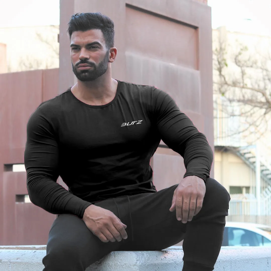 Muscle Dr. популярный бренд Brothers быстросохнущая футболка с длинными рукавами Мужская облегающая тренировочная Спортивная Фитнес-костюм мужской настраиваемый