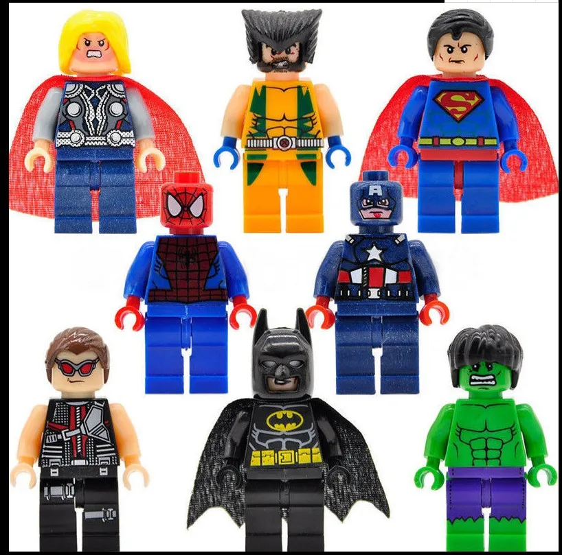 

480 Pcs The Avengers Marvel Super Heroes Series hulk s Action Building Block Toys New Kids Gift