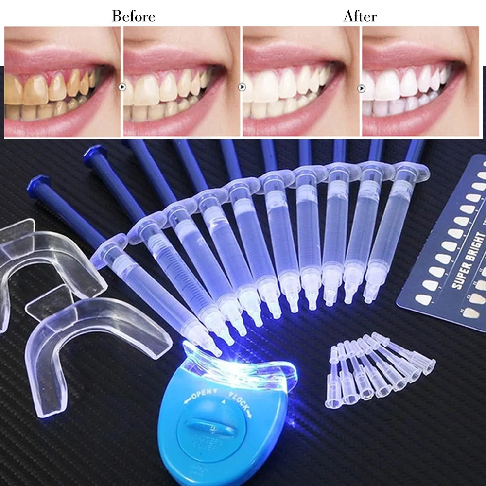 Generic Teeth Whitening Kit Bleaching System Bright White Smile Kit