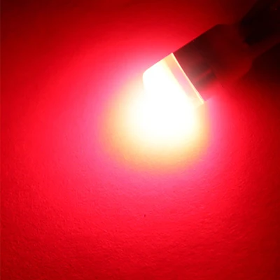 1000 шт. T10 светодиодный 194 W5W 2smd светодиодный светильник для чтения автомобиля яркий siganl свет авто клиновидный для салона Свет Купол Карта багажная лампа - Emitting Color: Red