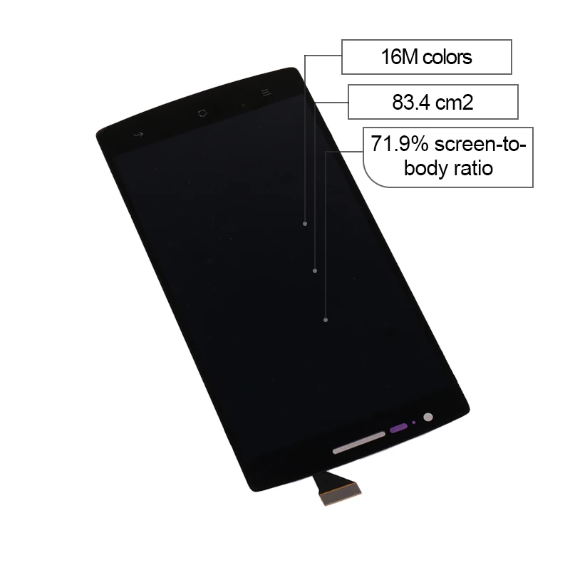 10 шт./лот для Oneplus One lcd сенсорный экран дигитайзер для Oneplus One дисплей в сборе Замена DHL EMS