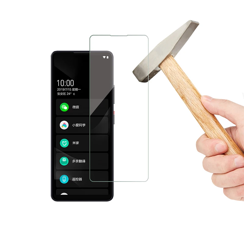 Защитное стекло JGKK для Xiao Qin 2 Pro закаленное Xiaomi Mi 1S Plus + прозрачная пленка Qin2